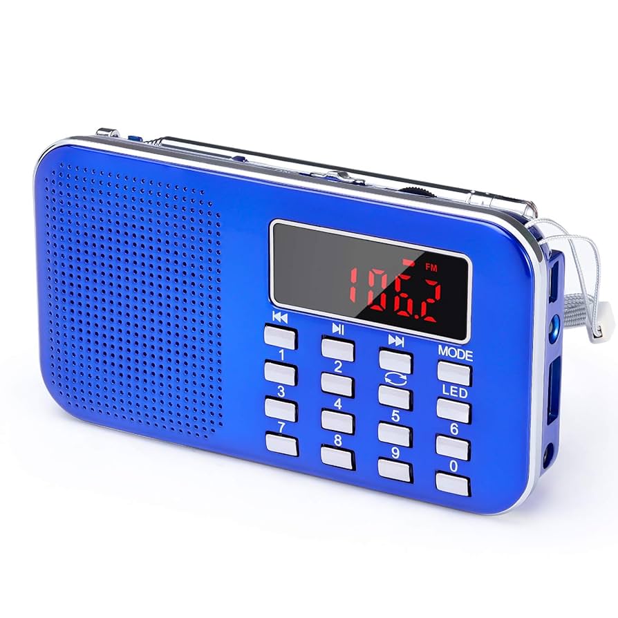Amazon.co.jp: L-218 USB ラジオ 充電式 AM/ワイドFM ポータブル